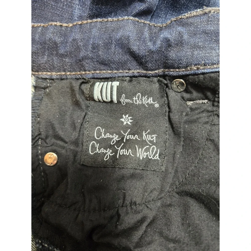 Kut‎ From The Kloth Straight Leg Jeans Medium Wash Blue Women's Size 2